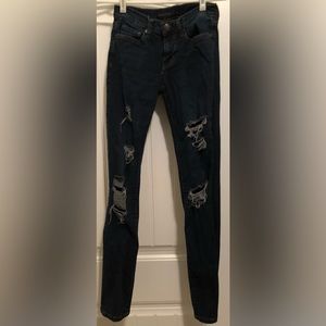 Distressed Women’s Jeans